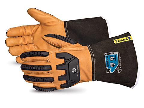 375KGVB Superior Glove®  Endura® Kevlar®-Lined Goatskin Driver Gloves w/ Oilbloc™